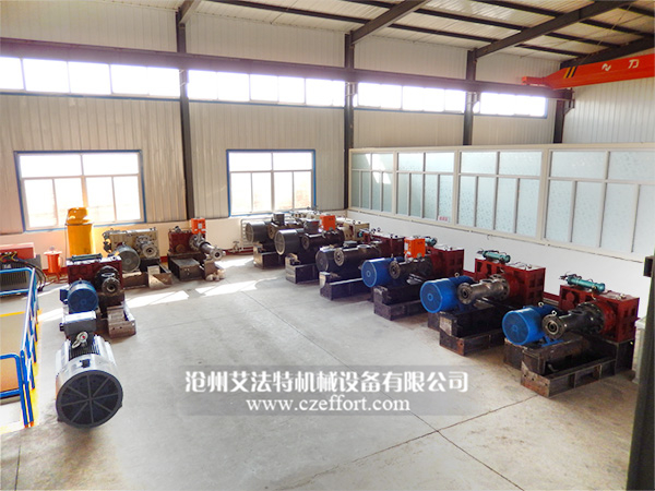 EFT系列行星擠出機(jī)半成品